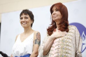 Mayra Mendoza y Cristina Kirchner Entre Nos Social Info