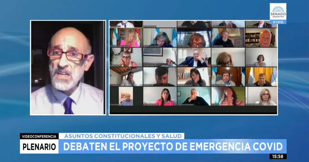 LEY DE EMERGENCIA COVID. COMENZÓ EL DEBATE EN LAS COMISIONES DEL CONGRESO
