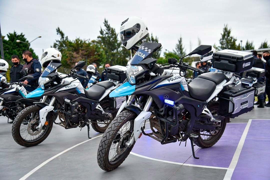 40 MOTOS PARA LA POLICIA EN QUILMES