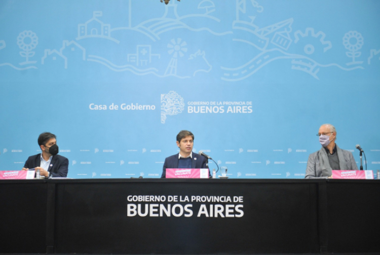 Kicillof: “En agosto habremos vacunado al 95% de los inscriptos y tendremos una Provincia protegida”