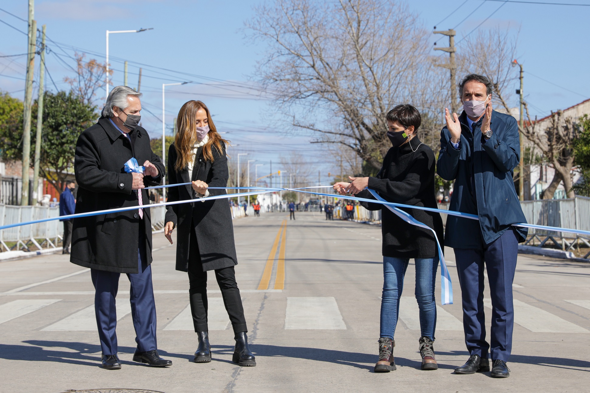 DESDE QUILMES, EL PRESIDENTE, INAUGURÓ 100 OBRAS EN TODO EL PAIS