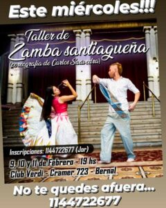 Taller de Zamba Santiagueña