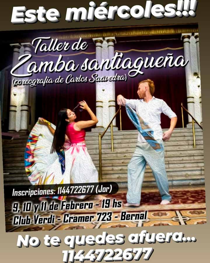 Taller de Zamba Santiagueña
