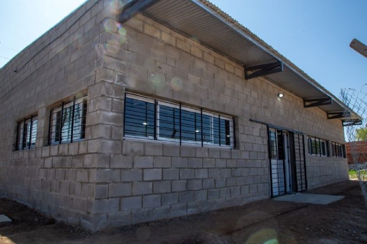 FINALIZA LA CONSTRUCCIÓN DEL SUM EN EL  CLUB VILLA ALCIRA 