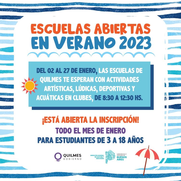PROGRAMA “ESCUELAS ABIERTAS EN VERANO 2023”