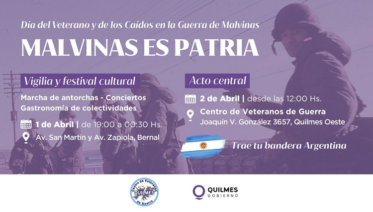 FESTIVAL CULTURAL, Y MARCHA DE ANTORCHAS POR LOS VETERANOS DE GUERRA