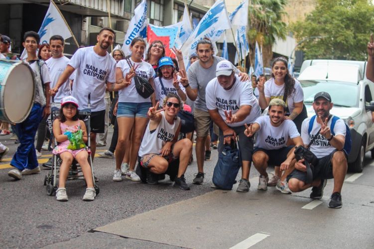 LA MILITANCIA QUILMEÑA EN LA MARCHA POR LA MEMORIA