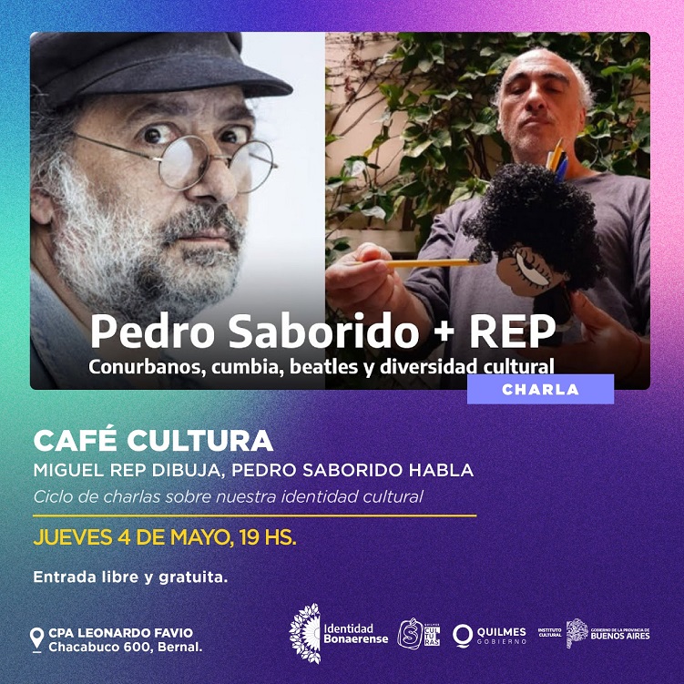 PEDRO SABORIDO Y MIGUEL REP EN EL CPA EN BERNAL