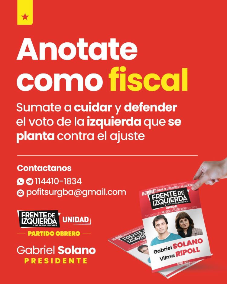 PREVIO A LAS PASO LA IZQUIERDA SE PLANTA EN AVELLANEDA