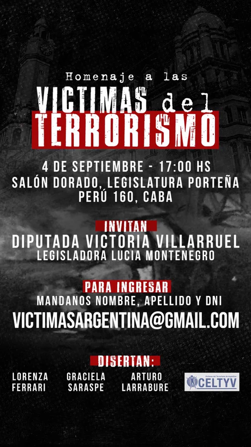 HOMENAJE EN LA LEGISLATURA PORTEÑA Y REPUDIO DE ORGANISMOS DE DERECHOS HUMANOS