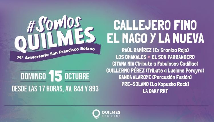 SE VIENE EL ANIVERSARIO 74 DE SAN FRANCISCO SOLANO