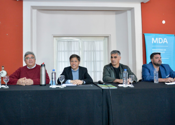 AXEL KICILLOF EN EL INTERIOR DE LA PROVINCIA