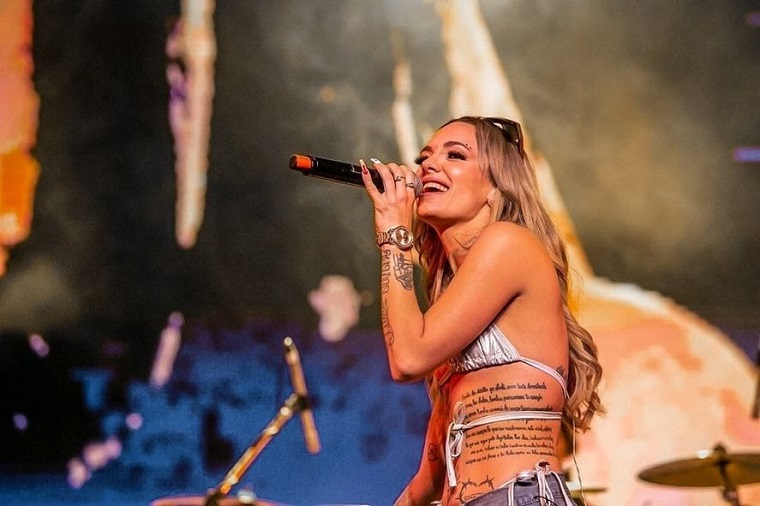 LA JOAQUI, MISS BOLIVIA Y TURF EN EL FESTIVAL PRIMAVERA BONAERENSE