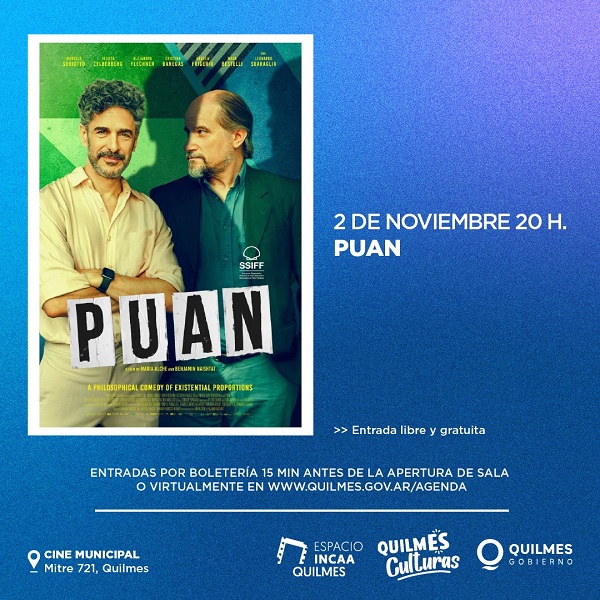 PUAN: La peli para ver en el Teatro Municipal