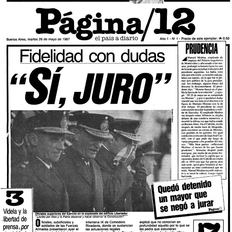 PÁGINA 12: EL ADN DEL PERIODISTA