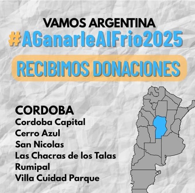 CORRIENTE NACIONAL MARTÍN FIERRO: CAMPAÑA SOLIDARIA CONTRA EL FRÍO
