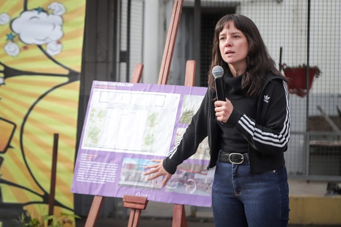 CECI SOLER INAUGURÓ EL CENTRO CULTURAL IAPI