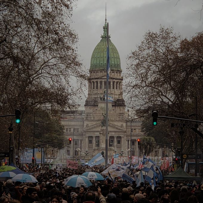 Marcha 6 de Agosto- Periodismo en Jaque